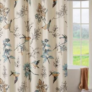 Madison Park Quincy Cotton Shower Curtain